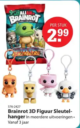 Toys2Play Brainrot 3D Figuur Sleutelhanger aanbieding