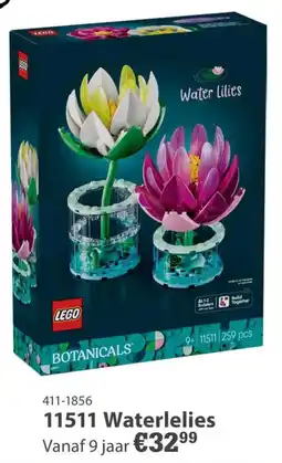 Toys2Play Lego Botanicals 11511 Waterlelies aanbieding