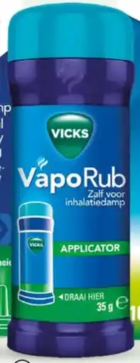 DA Vicks VapoRub roller aanbieding