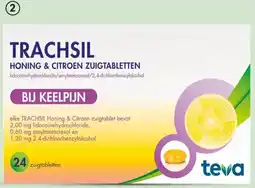 DA Trachsil honing en citroen aanbieding