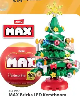Toys2Play Max Bricks LED Kerstboom aanbieding