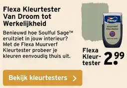GAMMA Flexa Kleurtester aanbieding