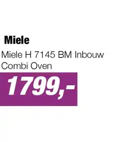 EP Miele H 7145 BM Inbouw Combi Oven aanbieding