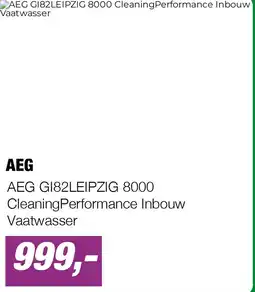 EP AEG GI82LEIPZIG 8000 CleaningPerformance Inbouw Vaatwasser aanbieding
