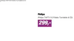 EP Philips TAFT1/10 Fidelio Turntable & CD aanbieding