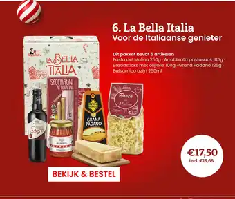 La Bella Italia Voor de Italiaanse genieter