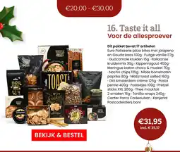 Makro Taste it all Voor de allesproever aanbieding