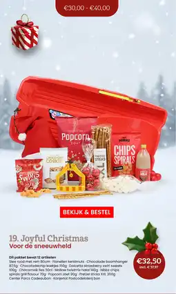 Makro Joyful Christmas Voor de sneeuwheld aanbieding