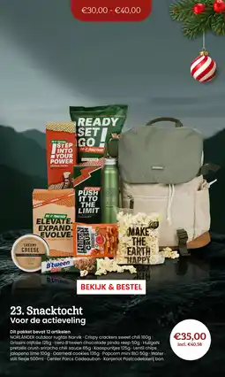 Makro Snacktocht Voor de actieveling aanbieding