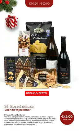 Makro Borrel deluxe Voor de wijnkenner aanbieding