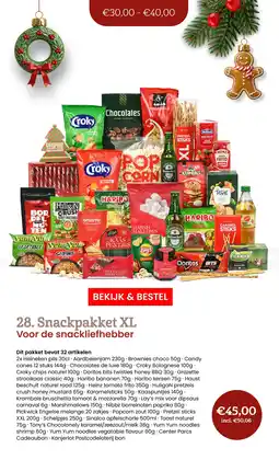 Makro Snackpakket XL Voor de snackliefhebber aanbieding