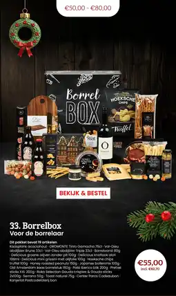 Makro Borrelbox Voor de borrelaar aanbieding