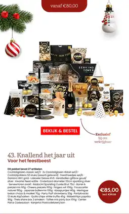 Makro Knallend het jaar uit Voor het feestbeest aanbieding