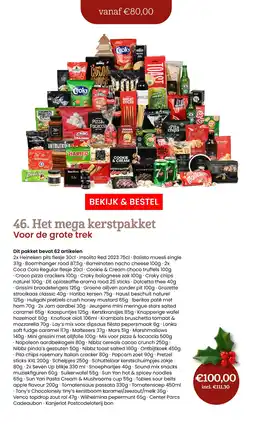 Makro Het mega kerstpakket Voor de grote trek aanbieding