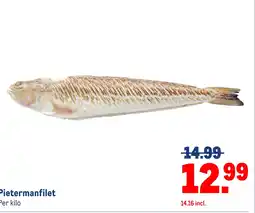 Makro Pietermanfilet aanbieding