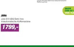 EP Jura S10 (EA) Dark Inox Volautomatische Koffiemachine aanbieding