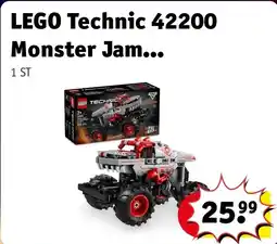 Kruidvat LEGO Technic 42200 Monster Jam ThunderROARus Pull-Back aanbieding