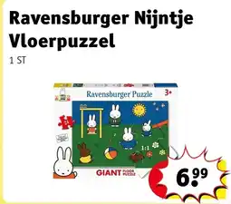 Kruidvat Ravensburger Nijntje Vloerpuzzel aanbieding
