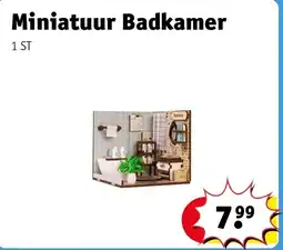 Kruidvat Miniatuur Badkamer aanbieding