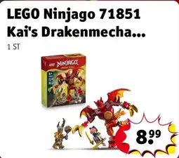 Kruidvat LEGO Ninjago 71851 Kai's Drakenmecha Strijdpakket aanbieding