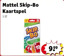 Kruidvat Mattel Skip-Bo Kaartspel aanbieding