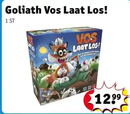 Kruidvat Goliath Vos Laat Los! aanbieding