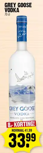 Super Dirck 3 Grey Goose Vodka aanbieding