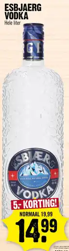 Super Dirck 3 Esbjaerg Vodka aanbieding