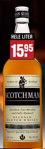 Dirck 3 Scotchman Blended Scotch Whisky aanbieding