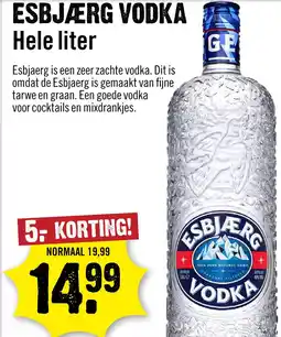Dirck 3 Esbjaerg Vodka aanbieding