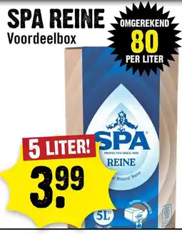 Dirck 3 Spa reine aanbieding