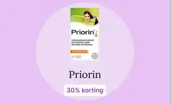 De Online Drogist Priorin aanbieding