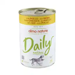 Zooplus Almo Nature Daily Dog - Kip (6 x 400g) aanbieding