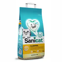 Zooplus 10L Sanicat Klonterende Kattenbakvullling Parfumvrij aanbieding