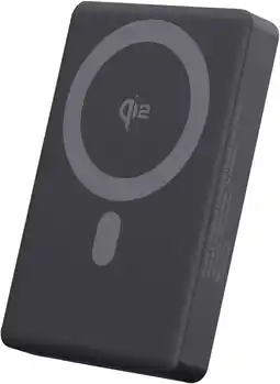 Coolblue BlueBuilt Draadloze Powerbank met MagSafe en Qi2 10.000 mAh met Snelladen Zwart aanbieding