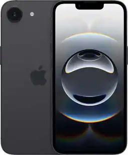 Coolblue Refurbished iPhone 16e 256GB Zwart (Zo goed als nieuw) aanbieding