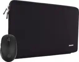 Coolblue BlueBuilt Laptophoes voor Apple MacBook Pro 16 inch Zwart + Tradendum Muis aanbieding