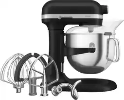Coolblue KitchenAid Artisan Bowl-Lift 5KSM70SHXEBM Matzwart aanbieding