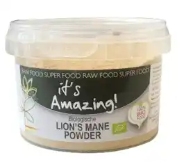 De Online Drogist Its Amazing Biologische Lion's Mane Poeder 70GR aanbieding
