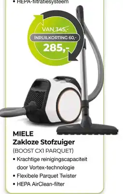 EP Beerepoot Miele Zakloze Stofzuiger aanbieding