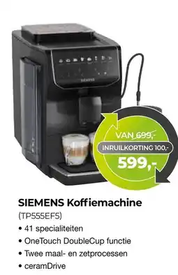 EP Beerepoot SIEMENS Koffiemachine (TP555EF5) aanbieding