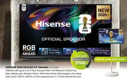 EP Beerepoot Hisense RGB MiniLED 4K Televisie (100UR8S) aanbieding