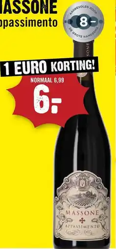 Dirck 3 Massone appassimento aanbieding