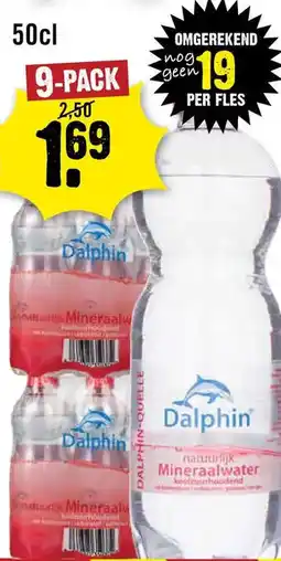 Dirck 3 Dalphin natuurlijk Mineraalwater aanbieding