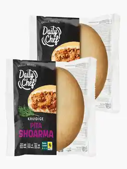Flink Daily Chef Pita shoarma 140g 2x aanbieding