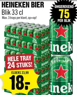 Dirck 3 Heineken bier aanbieding