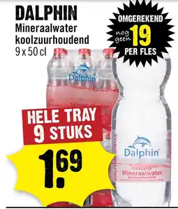Dirck 3 Dalphin Mineraalwater koolzuurhoudend aanbieding