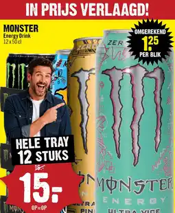 Dirck 3 Monster energy drink aanbieding