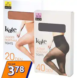 Action Ladder Resistant Tights aanbieding