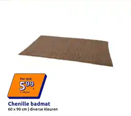 Action Chenille badmat aanbieding